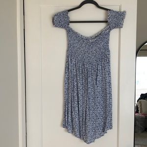 Summer off the shoulder dress - Sun and Shadow brand from Nordstrom